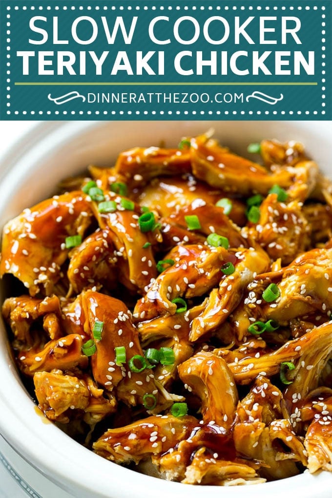 Slow Cooker Teriyaki Chicken Recipe | Crock Pot Teriyaki Chicken | Slow Cooker Chicken | Asian Chicken #slowcooker #crockpot #teriyaki #chicken #dinner #sadud