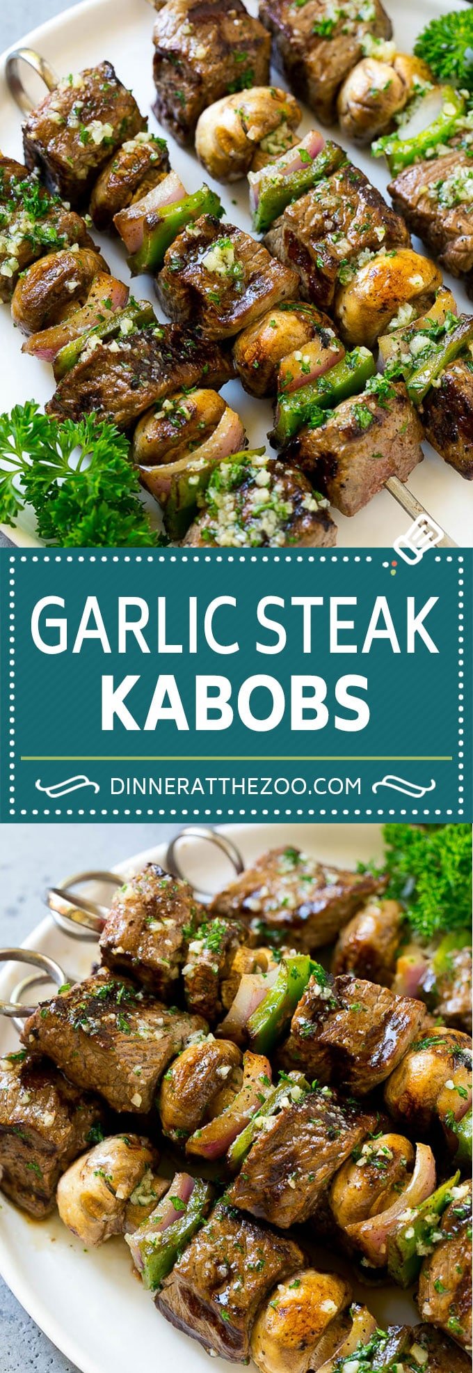 Steak Kabobs Recipe | Beef Kabobs | Grilled Steak | Steak Skewers #beef #steak #kabobs #grilling #garlic #mushrooms #sadud