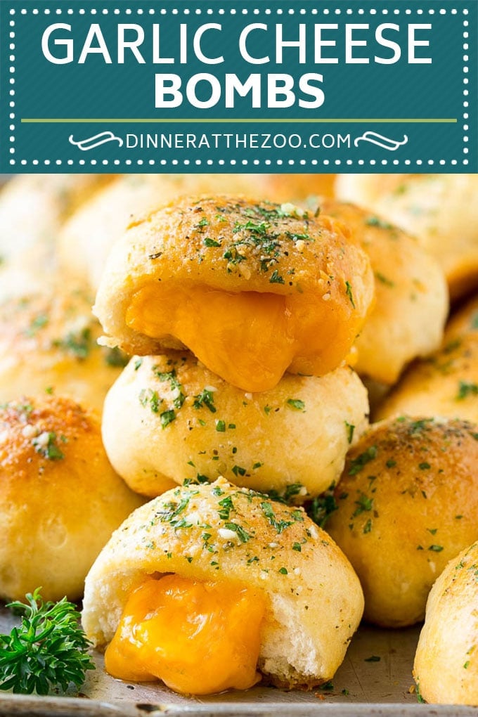 Cheese Bombs Recipe | Garlic Bread | Cheddar Bread #bread #cheese #appetizer #snack #garlicbread #sadud