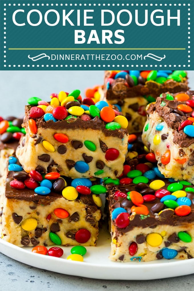 Cookie Dough Bars Recipe | Chocolate Chip Cookie Dough | Cookie Bars #cookiedough #cookies #cookiebars #chocolate #dessert #sadud