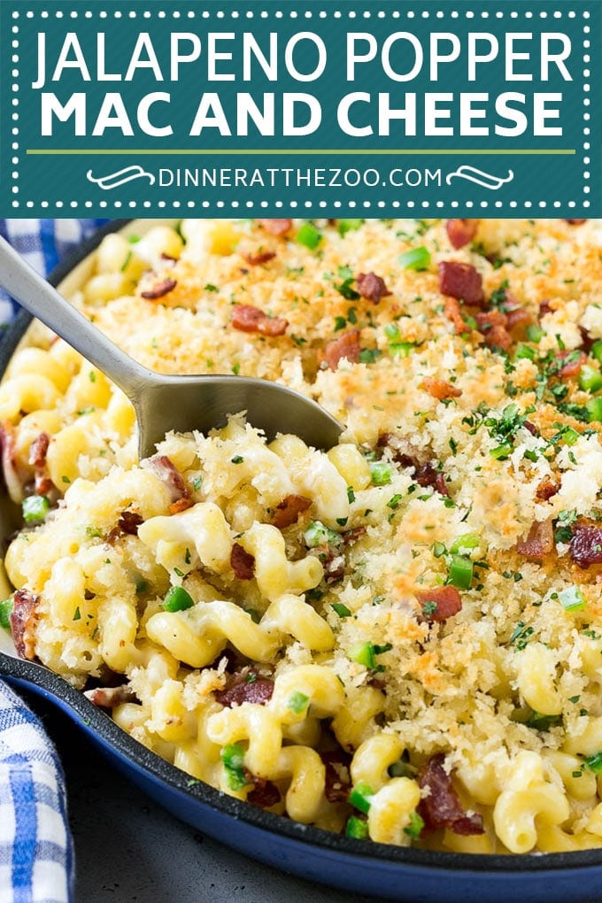 Jalapeno Popper Mac and Cheese Recipe | Bacon Macaroni and Cheese | Spicy Mac and Cheese | Jalapeno Mac and Cheese #jalapeno #bacon #pasta #macandcheese #dinner #sadud #cheese