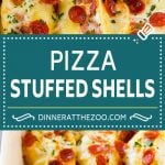 Pizza Stuffed Shells | Stuffed Shells Recipe | Italian Stuffed Shells #pizza #pasta #cheese #pepperoni #dinner #sadud