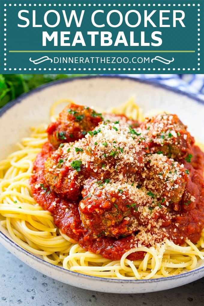 Slow Cooker Meatballs Recipe | Crock Pot Meatballs | Italian Meatballs | Spaghetti and Meatballs #meatballs #slowcooker #crockpot #dinner #sadud #italian