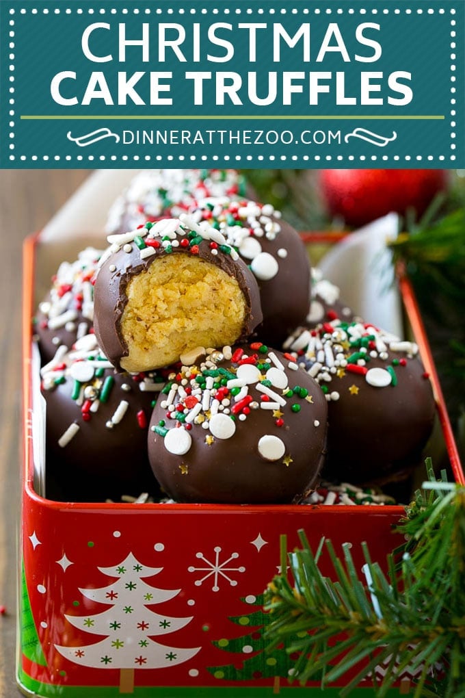 Christmas Cake Truffles Recipe | Cake Truffles | Cake Balls | Cake Bites #cake #christmas #sprinkles #baking #sadud
