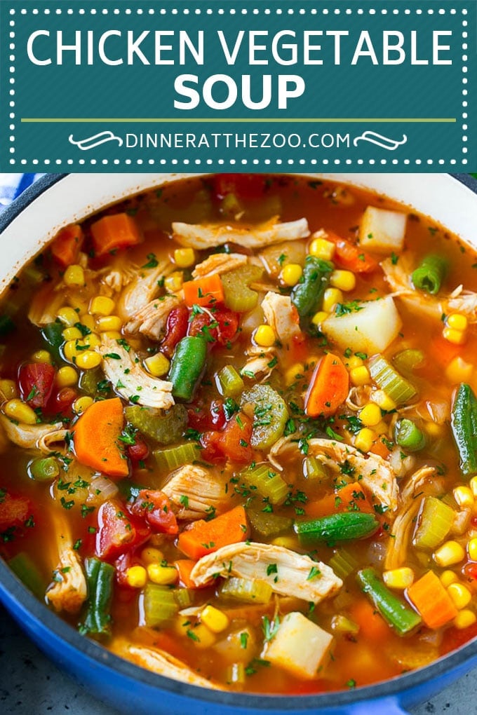 Chicken Vegetable Soup Recipe | Chicken Soup | Healthy Soup | Vegetable Soup #chicken #soup #vegetables #healthy #cleaneating #dinner #sadud