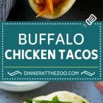 Buffalo Chicken Tacos | Chicken Taco Recipe | Spicy Chicken Tacos #tacos #tacotuesday #buffalochicken #chicken #ranch #dinner #sadud