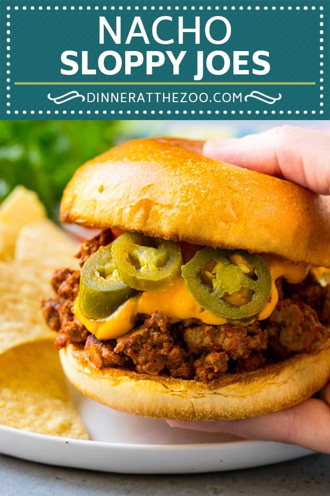 Nacho Sloppy Joes Recipe | Ground Beef Recipe | Easy Sloppy Joes #beef #nachos #cheese #spicy #sandwich #dinner #sadud