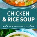 Chicken and Rice Soup Recipe | Homemade Chicken Soup | Easy Chicken Soup #soup #chicken #rice #dinner #glutenfree #comfortfood #sadud