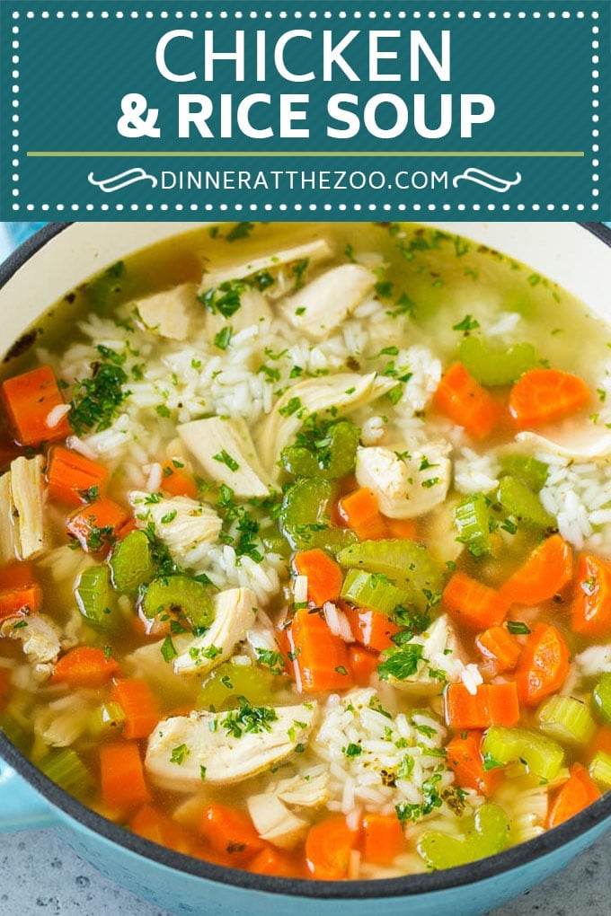 Chicken and Rice Soup Recipe | Homemade Chicken Soup | Easy Chicken Soup #soup #chicken #rice #dinner #glutenfree #comfortfood #sadud