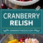 Cranberry Relish Recipe | Cranberry Sauce | Raw Cranberry Relish #cranberry #relish #sauce #thanksgiving #fall #dinner #sadud