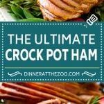 Crock Pot Ham Recipe | Slow Cooker Ham | Glazed Ham | Thanksgiving Ham | Christmas Ham | Easter Ham #ham #slowcooker #crockpot #dinner #christmas #thanksgiving #easter #glutenfree #sadud