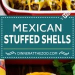 Mexican Stuffed Shells Recipe | Stuffed Shells | Mexican Pasta #dinner #pasta #mexican #beef #noodles #cheese #sadud