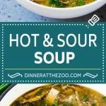 Hot and Sour Soup Recipe | Chinese Soup Recipe #soup #chinese #asian #dinner #vegetarian #tofu #mushrooms #sadud