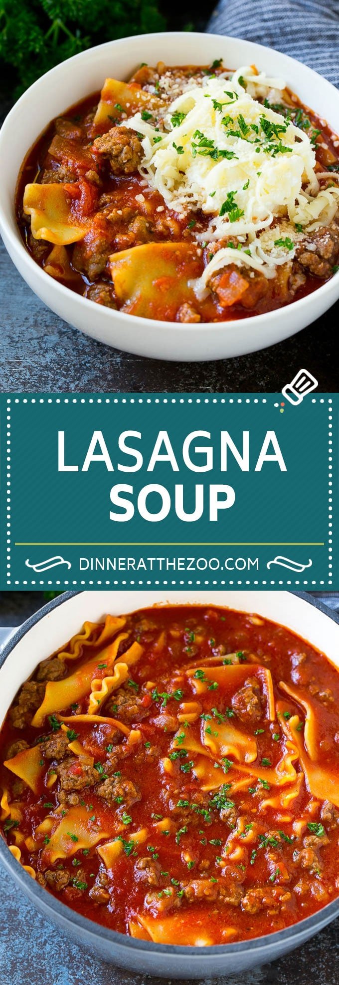 Lasagna Soup Recipe | Italian Soup | Ground Beef Soup #lasagna #pasta #soup #beef #dinner #sadud #italian