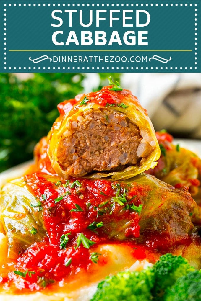 Stuffed Cabbage Recipe | Cabbage Rolls | Baked Cabbage #cabbage #beef #rice #glutenfree #dinner #sadud