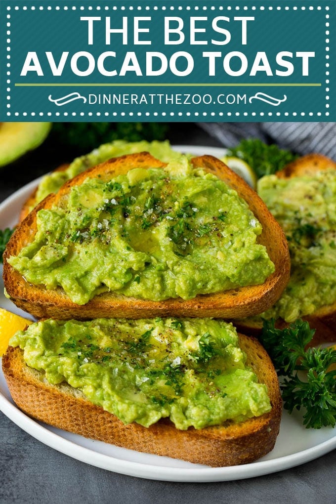 Avocado Toast Recipe #breakfast #avocado #healthy #sadud