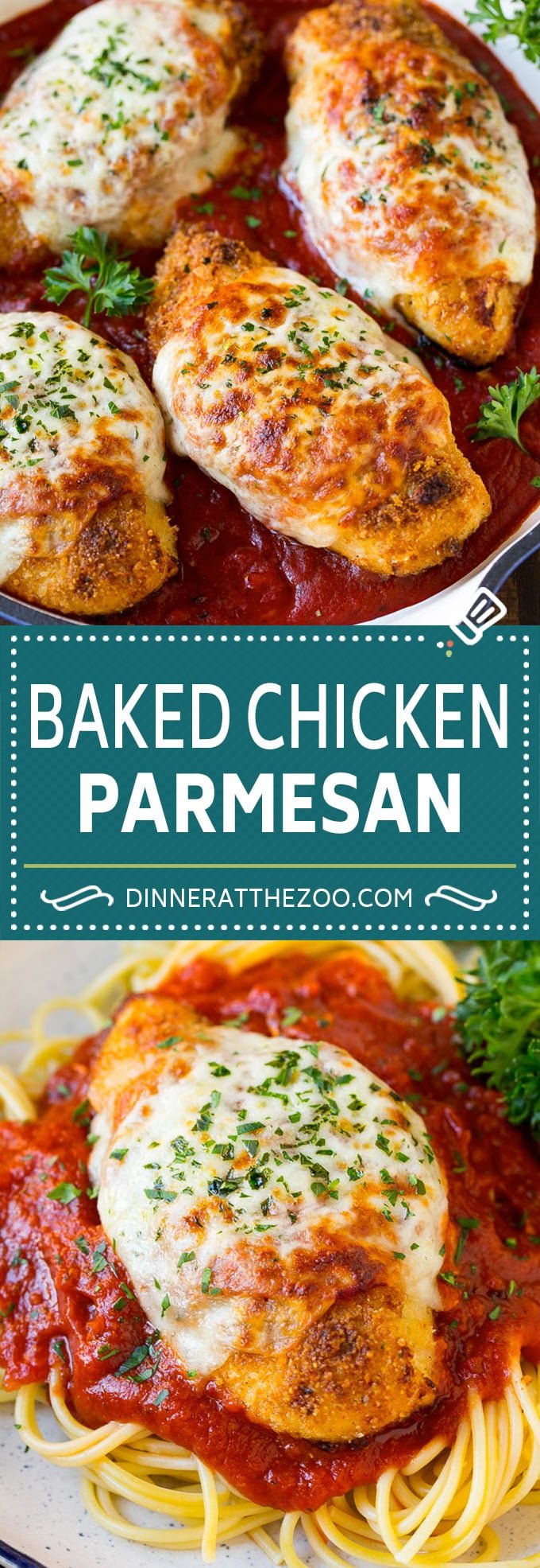 Baked Chicken Parmesan Recipe | Italian Chicken Parmesan | Baked Chicken #chicken #cheese #pasta #dinner #sadud