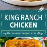 King Ranch Chicken Recipe | Mexican Chicken Casserole | Creamy Chicken Casserole #casserole #chicken #cheese #comfortfood #dinner #sadud