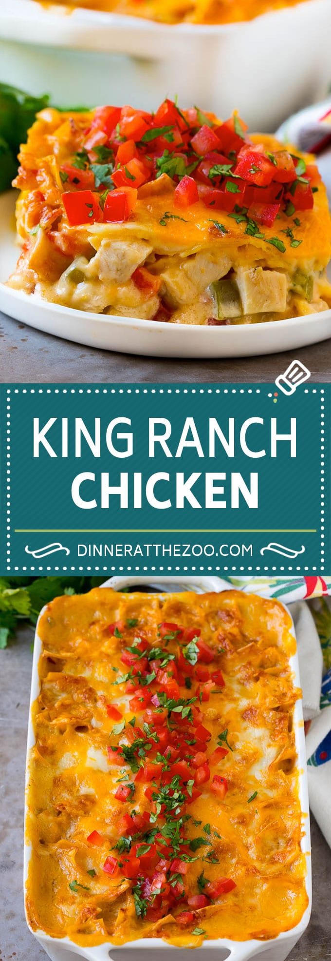 King Ranch Chicken Recipe | Mexican Chicken Casserole | Creamy Chicken Casserole #casserole #chicken #cheese #comfortfood #dinner #sadud