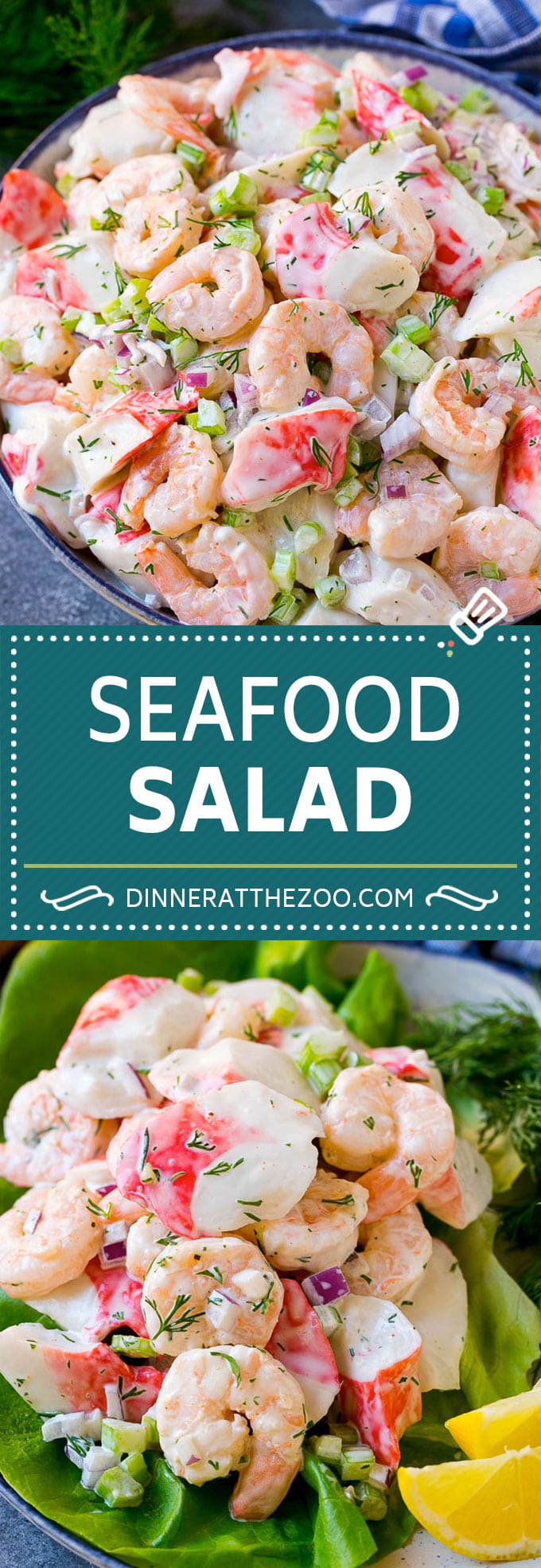 Seafood Salad Recipe | Shrimp Salad Recipe | Crab Salad #salad #shrimp #crab #seafood #lunch #lowcarb #dinner #sadud