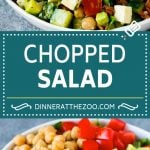 Chopped Salad Recipe | Chicken Salad | Avocado Salad #salad #chicken #avocado #bacon #glutenfree #dinner #sadud #lunch