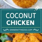 Coconut Chicken Recipe | Fried Chicken | Chicken Fingers #chicken #coconut #appetizer #dinner #sadud