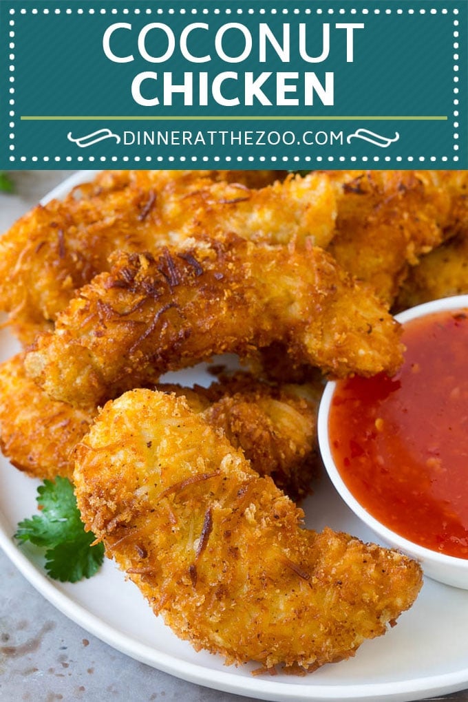 Coconut Chicken Recipe | Fried Chicken | Chicken Fingers #chicken #coconut #appetizer #dinner #sadud