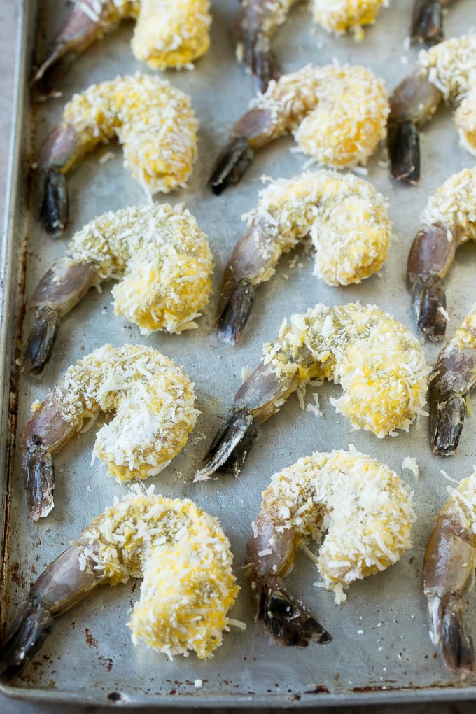 Coconut Shrimp Recipe | Fried Shrimp | Shrimp Appetizer #shrimp #coconut #appetizer #seafood #dinner #sadud Raw shrimp coated with breadcrumbs and shredded coconut.