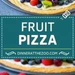 Fruit Pizza Recipe | Dessert Pizza | Fruit Dessert #cookie #fruit #pizza #dessert #sweets #sadud