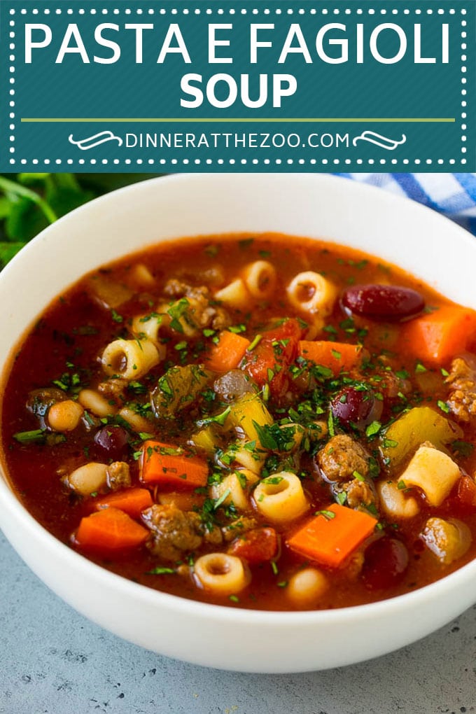 Pasta e Fagioli Soup | Pasta Fazool | Beef Soup | Italian Soup #soup #beef #italianfood #pasta #dinner #sadud