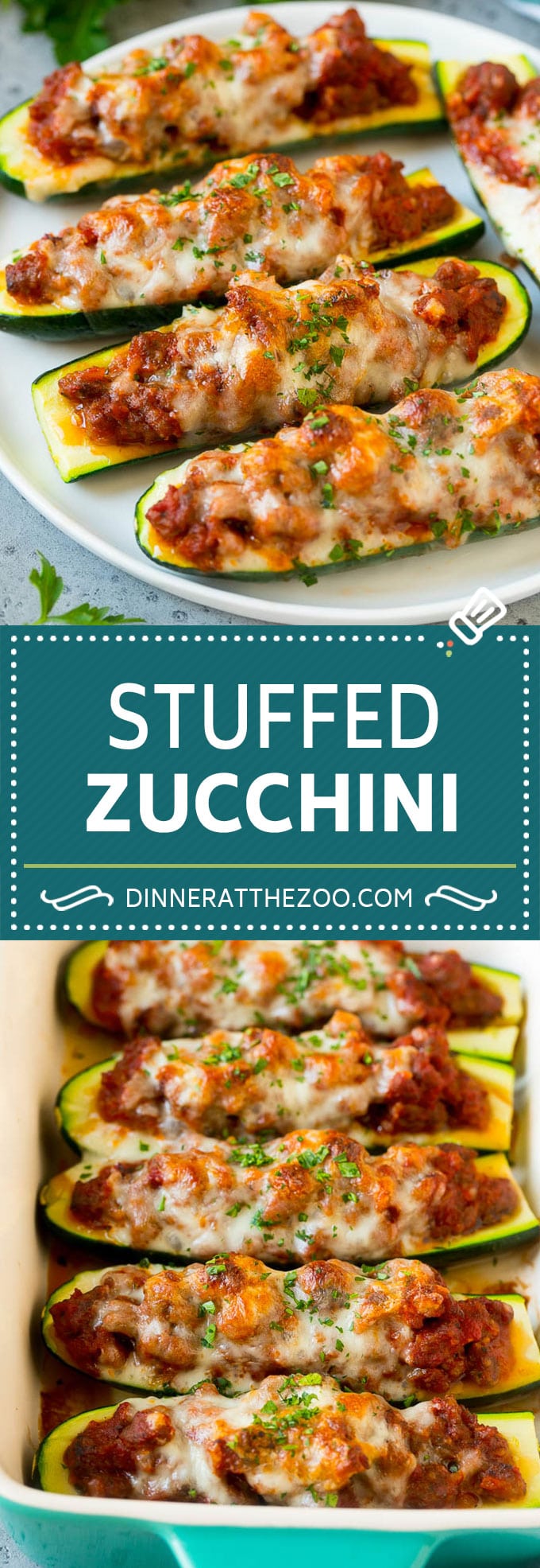 Stuffed Zucchini Boats Recipe | Baked Zucchini | Low Carb Zucchini #dinner #lowcarb #keto #zucchini #sausage #sadud