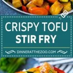 Tofu Stir Fry Recipe | Crispy Tofu | Tofu and Vegetables | Vegetable Stir Fry #tofu #vegetarian #stirfry #zucchini #dinner #meatless #sadud