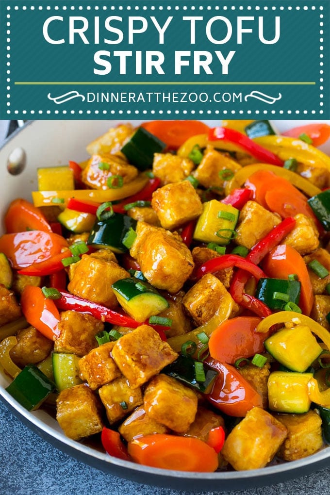 Tofu Stir Fry Recipe | Crispy Tofu | Tofu and Vegetables | Vegetable Stir Fry #tofu #vegetarian #stirfry #zucchini #dinner #meatless #sadud