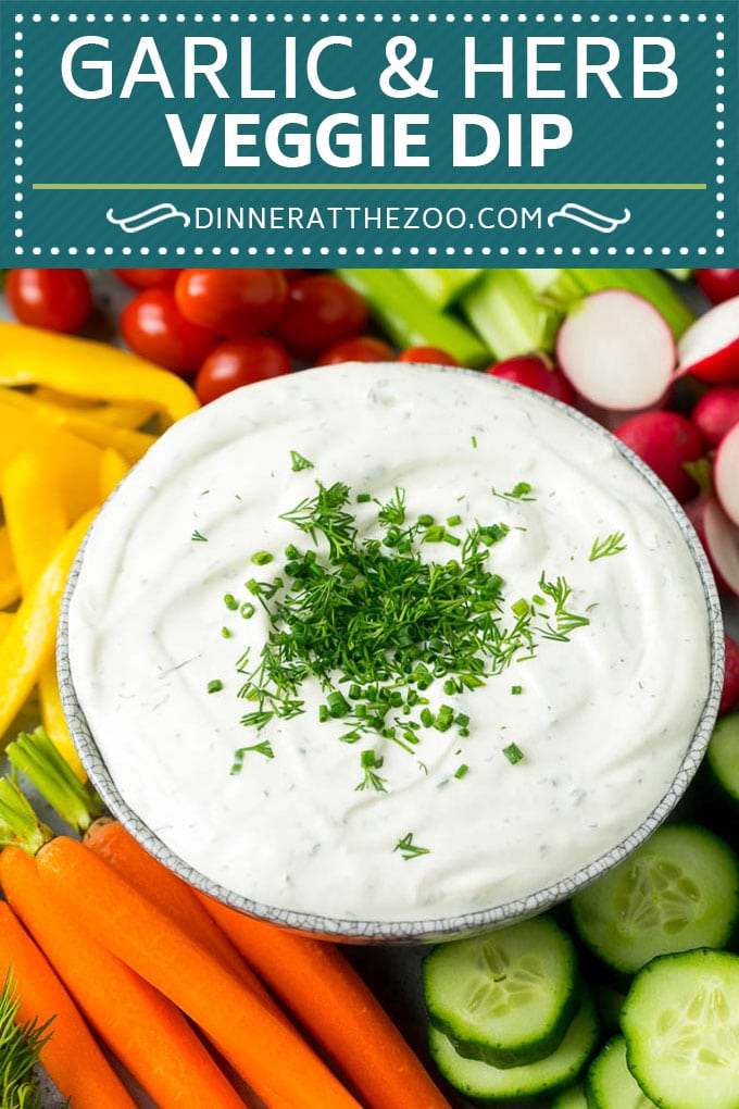 Veggie Dip Recipe | Garlic & Herb Dip | Vegetable Dip #dip #appetizer #lowcarb #keto #vegetables #sadud