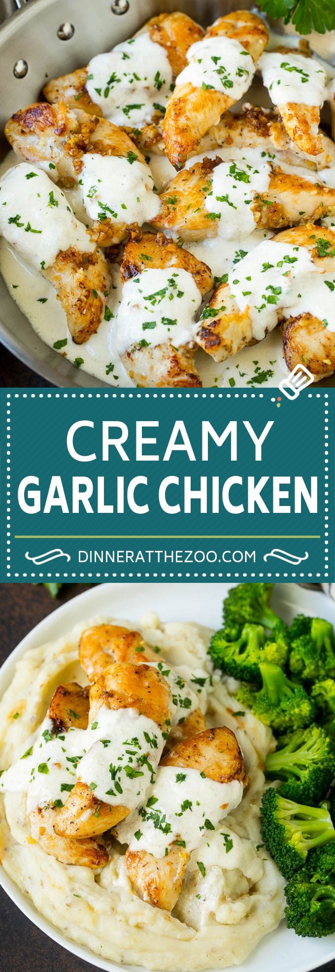 Creamy Garlic Chicken Recipe | Chicken Breast Tenders | Sauteed Chicken #chicken #garlic #parmesan #dinner #glutenfree #keto #lowcarb #sadud