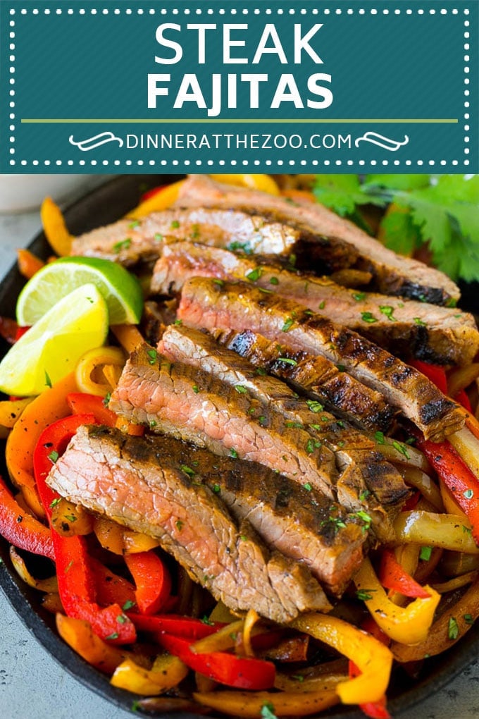 Steak Fajitas Recipe | Beef Fajitas | Steak Recipe #fajitas #steak #beef #mexicanfood #dinner #sadud