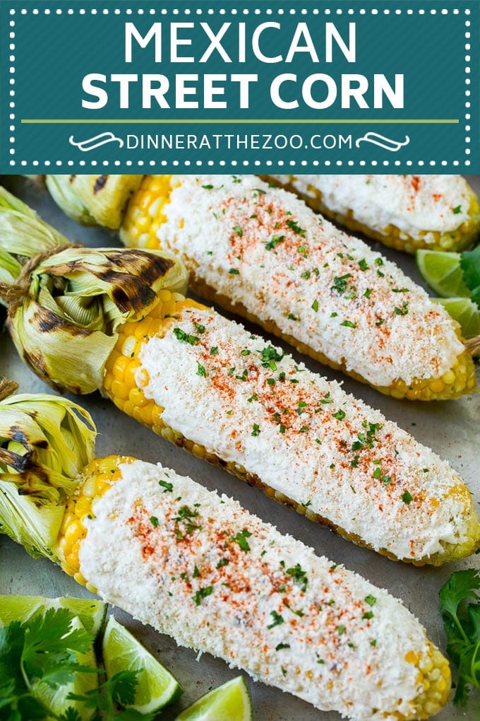 Mexican Street Corn Recipe | Elote Corn | Mexican Corn on the Cob #corn #sidedish #summer #cheese #grilling #dinner #sadud