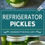 Refrigerator Pickles Recipe | Pickled Cucumbers | Quick Pickles #pickles #cucumbers #garlic #dill #sadud