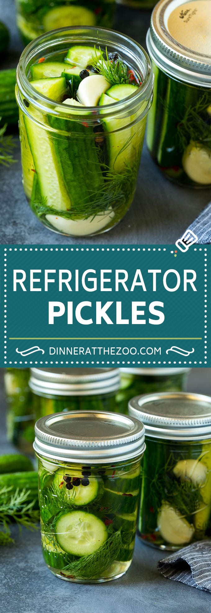 Refrigerator Pickles Recipe | Pickled Cucumbers | Quick Pickles #pickles #cucumbers #garlic #dill #sadud