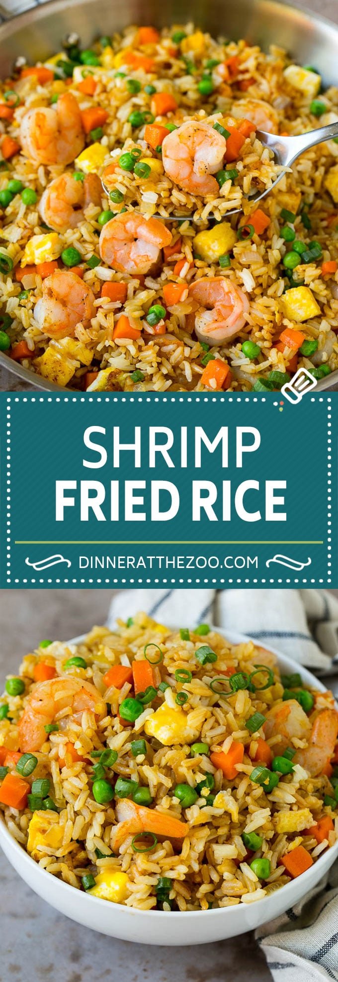 Shrimp Fried Rice Recipe | Chinese Fried Rice #rice #shrimp #peas #carrots #sidedish #dinner #sadud