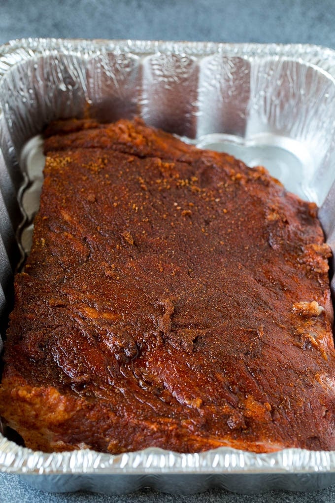 Smoked Brisket Recipe | Beef Brisket | BBQ Beef #brisket #smoker #beef #bbq #dinner #sadud Beef brisket coated in homemade spice rub.