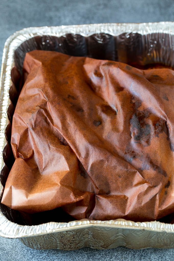 Smoked Brisket Recipe | Beef Brisket | BBQ Beef #brisket #smoker #beef #bbq #dinner #sadud Brisket wrapped in butcher paper.
