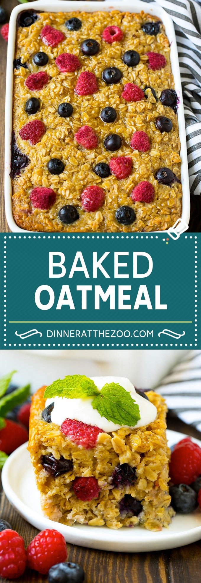 Baked Oatmeal Recipe | Meal Prep | Healthy Oatmeal #oatmeal #casserole #breakfast #brunch #sadud #mealprep