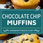 Chocolate Chip Muffins | Easy Muffin Recipe #chocolate #muffins #baking #breakfast #snack #sadud