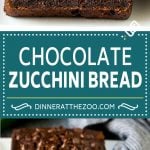 Chocolate Zucchini Bread Recipe | Zucchini Bread #bread #zucchini #chocolate #baking #dessert #sadud