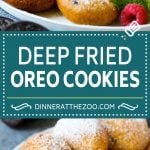 Fried Oreos Recipe #oreos #cookies #dessert #chocolate #sadud