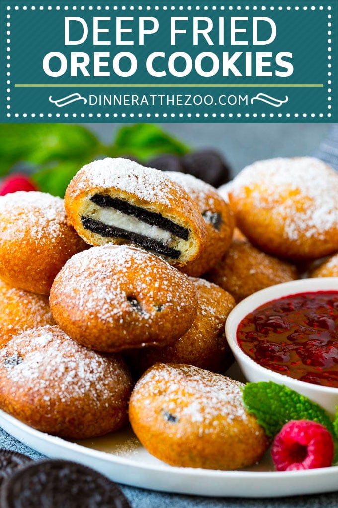 Fried Oreos Recipe #oreos #cookies #dessert #chocolate #sadud