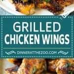 Grilled Chicken Wings | Marinated Chicken Wings | Grilled Chicken #chicken #chickenwings #grilling #marinade #dinner #appetizer #sadud