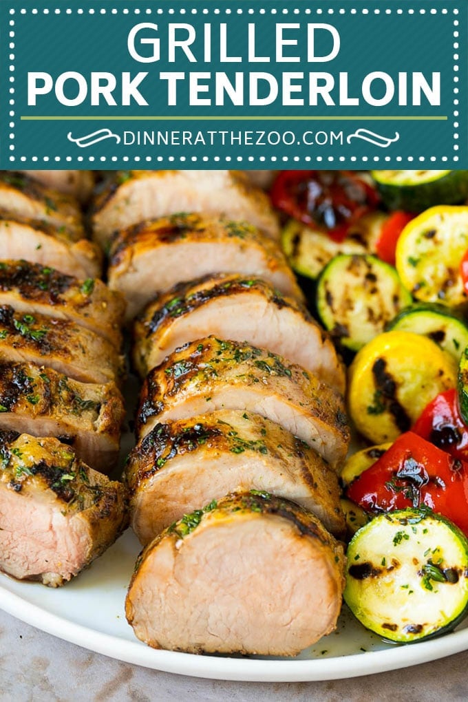 Grilled Pork Tenderloin Recipe | Grilled Pork #pork #grilling #marinade #dinner #sadud