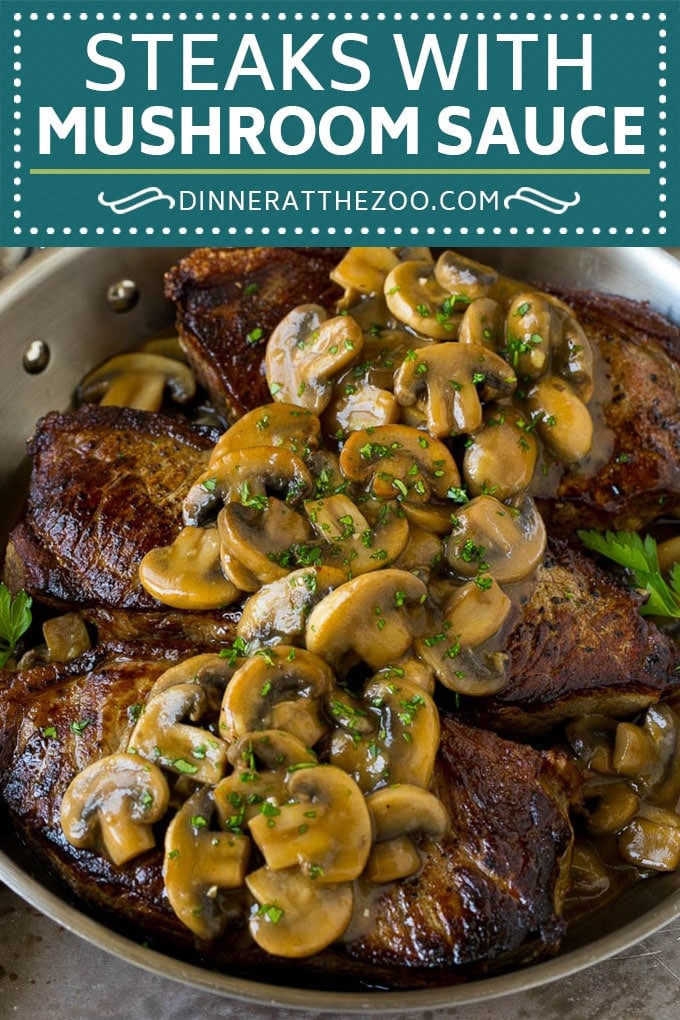 Mushroom Steak Sauce Recipe #mushrooms #steak #beef #dinner #sadud